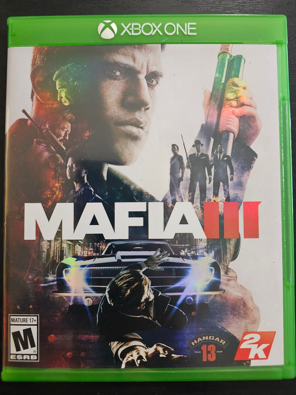 Microsoft Xbox One Mafia III Green Case